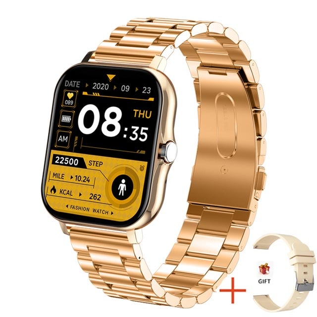 For Xiaomi Samsung Android Phone 1.69" Color Screen Full Touch Custom Dial Smart watch Women Bluetooth Call 2022 Smart Watch Men