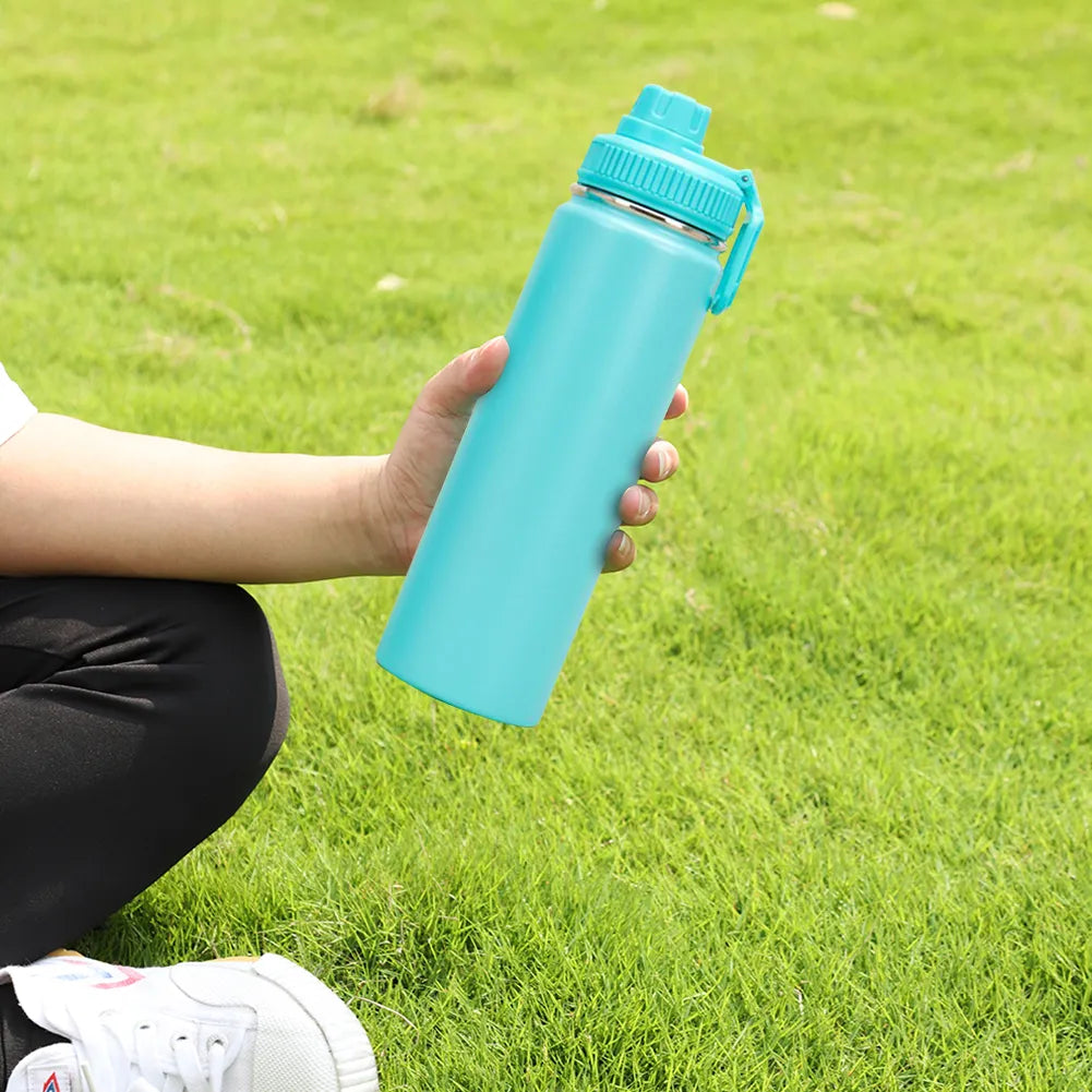 Thermo Bottle Sport Thermal Insulation Cup Travel Water Bottle Vacuum Flask 304 Stainless Steel Portable Insulation Coffee Cup