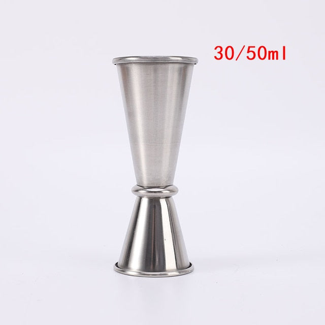 15/30ml or 25/50ml Cocktail Drink Wine Shaker Stainless Bar Accessories Alcoholic alcohol meter kitchen gadget