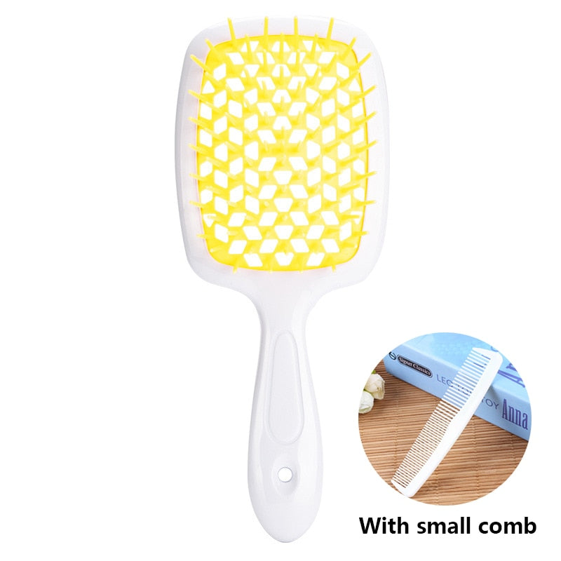 1pcs Wide Teeth Air Cushion Comb Pro Salon Hair Care Styling Tool Anti Tangle Anti-static Hairbrush Head Comb Hairdressing Tools
