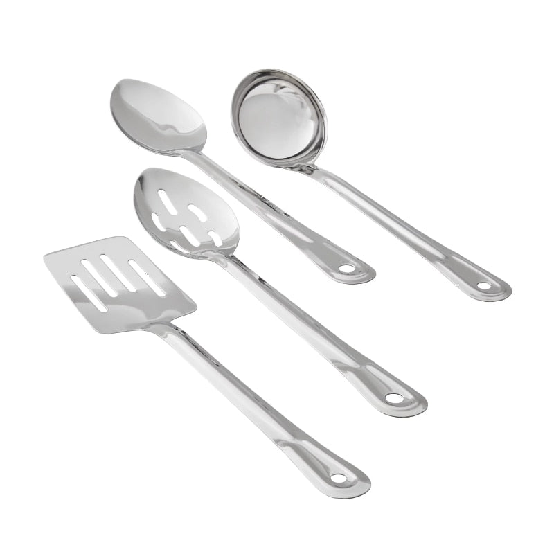 Mainstays Stainless Steel 24-Piece Kitchen Setcookware pots and pans set