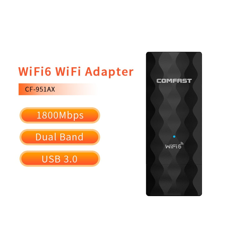 Comfast CF-812AC usb wifi adapter 2.4Ghz/5GHz 1300Mbps USB Wireless Adapter Dual Band WiFi Receiver AC Wi-Fi Dongle Network Card