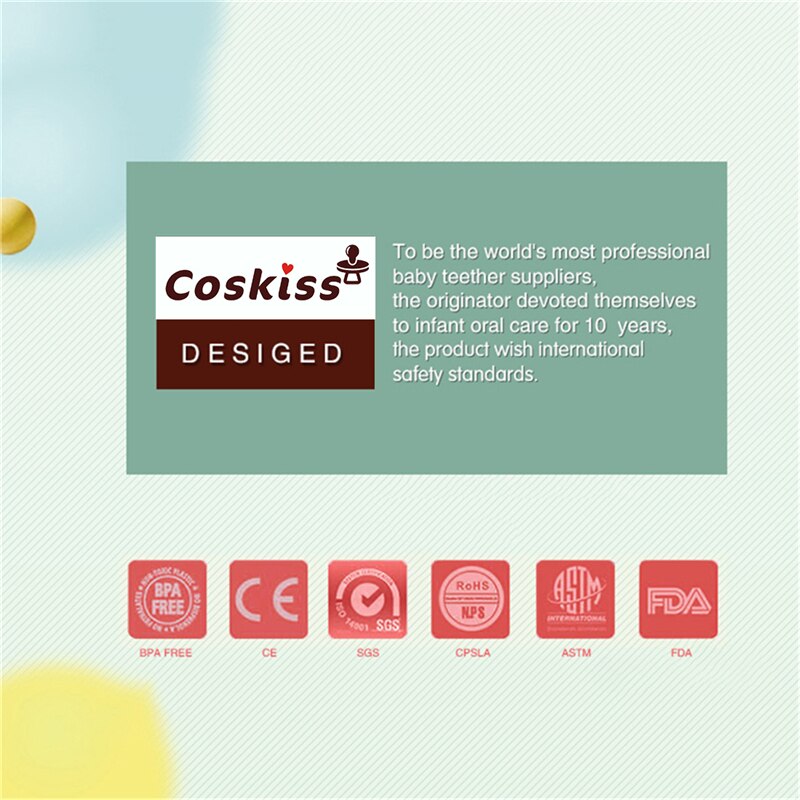 2pc Baby Teether Organic Wooden Animal Teether Natural Teething Grasping Toy Silicone Bead Toddler Teether Newborn DIY Baby Gift