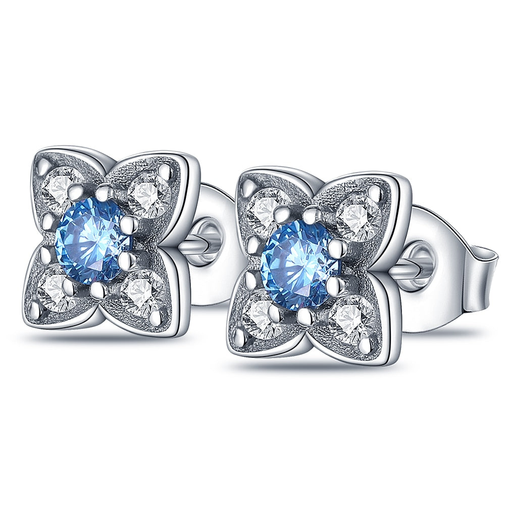 Disney Mickey Mouse Earring 925 Silver Heart Earring Pumpkin Coach Stud Earrings Silver Women Star Butterfly Earrings Jewelry