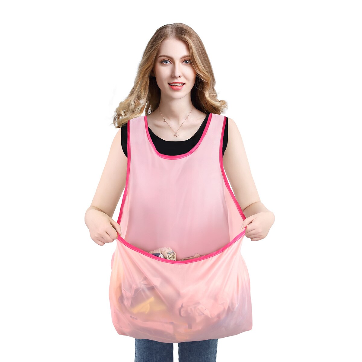 2023 New Home Outdoor Sleeveless Laundry Bib Cold and Waterproof Bib Cloth Japanese Clothes Apron Laundry Artifact Home Supplies
