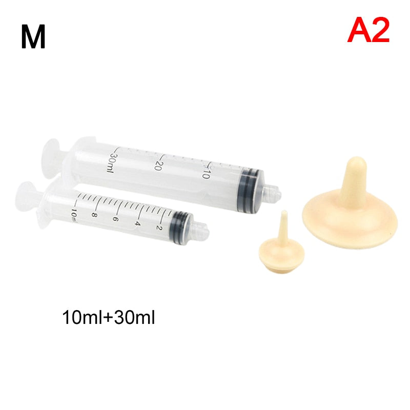 1PCS 10ml 20ml Parrot Feeding Syringe Hose Parrots Bird Feeders Syringe High Quality Bird Feeder Balcony Syringe Hose Needle