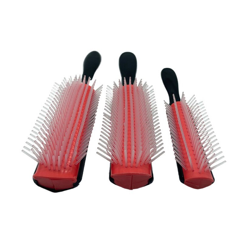 Hair Brush Rat 9 Massage Women Men Straight Curl Dry And Wet Professional Hairdressing Equipment Barber Tools For Salon