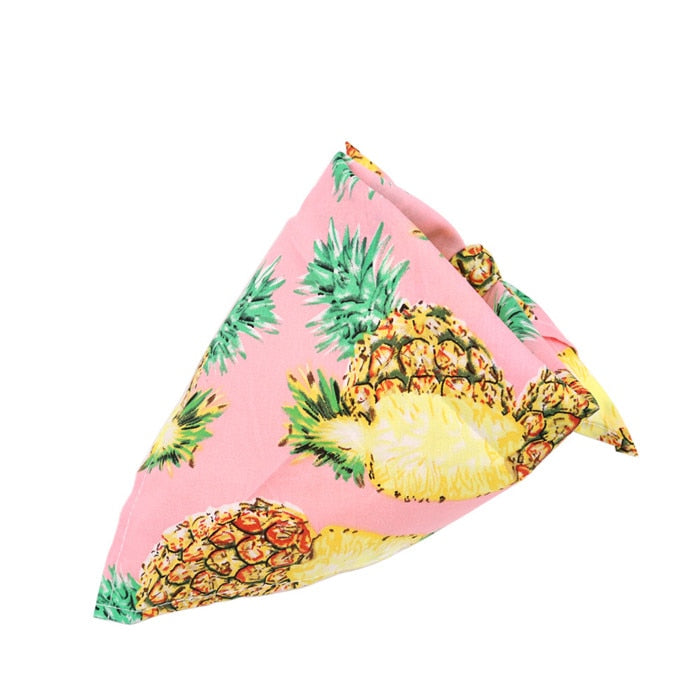 1 Pcs Dog Bandana Summer Dog Acccessories Fruit Printting Bandanas Scarf Small Dog Cat Puppy Bandanas/Bibs Pet Accessories S/M