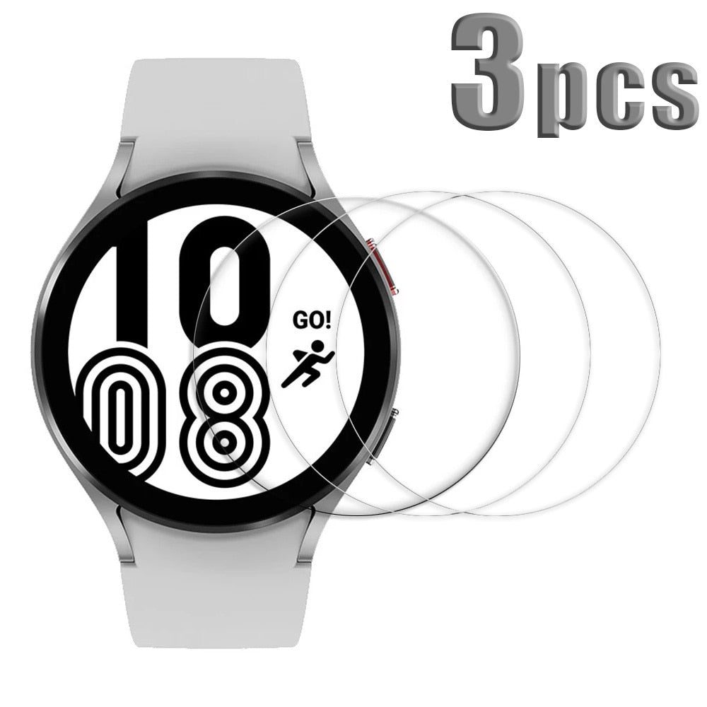 9H Tempered Glass for Samsung Galaxy Watch 4 5 40/44mm Classic 42/46mm Watch 3 41/45mm Anti Scrach Film HD Screen Protectors