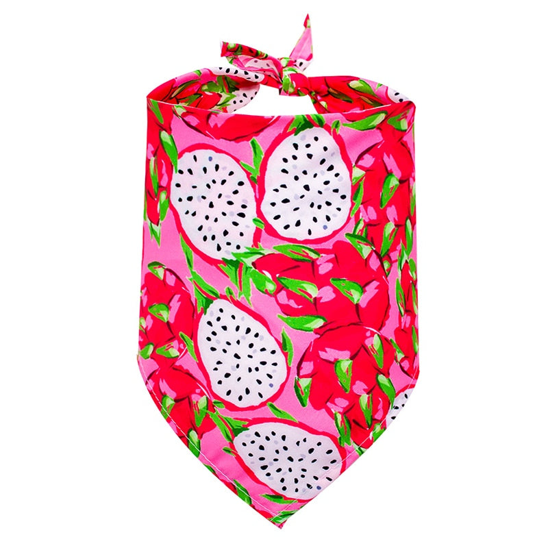 1 Pcs Dog Bandanas Summer Dog Accessories Cotton Pet Dog Bandana Scarf Small Dogs Cats Bibs Pet Accessories Bandanas For Dogs