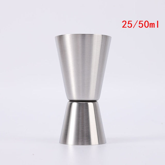 15/30ml or 25/50ml Cocktail Drink Wine Shaker Stainless Bar Accessories Alcoholic alcohol meter kitchen gadget