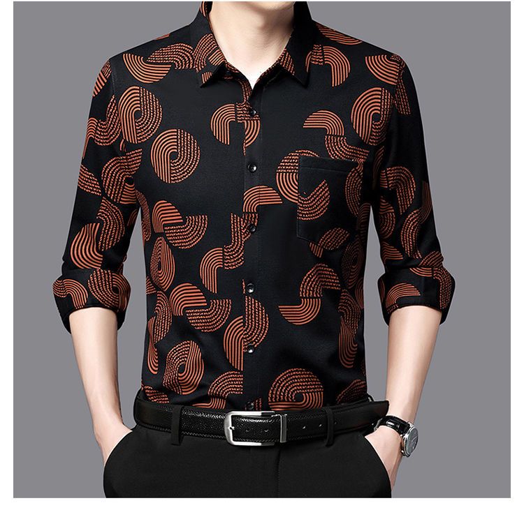 Fashion Men Vintage Long Sleeve Plaid Shirt Spring Autumn New Male Clothes Pocket Lapel Korean Business Loose Cotton Tops 2023