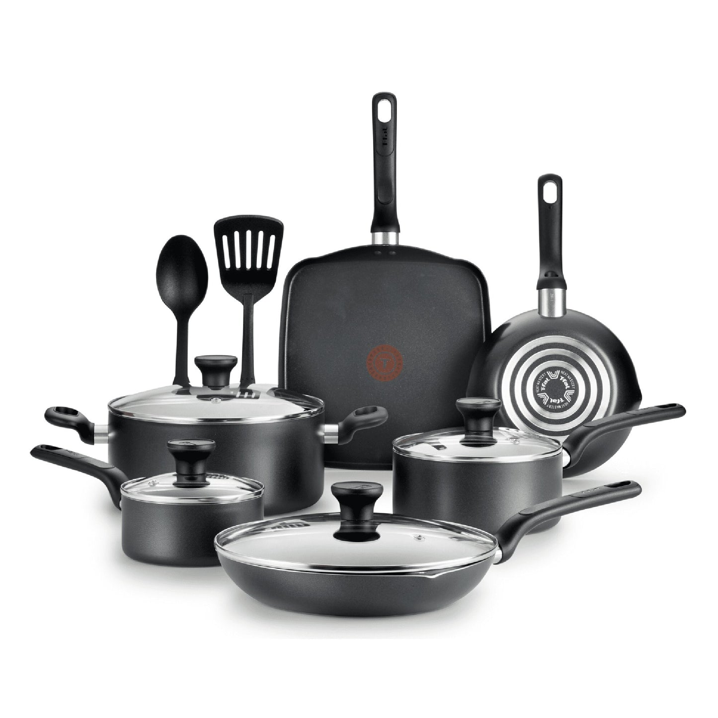 Easy Care 12PC Set Cookware Set Non Stick Cooking Pot Set Nonstick Kitchen Cookwear Set