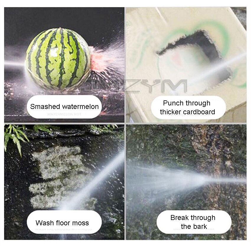Adjustable Pressure Household Car Washing Machine 110V/220V Automatic Induction Water Gun High Pressure Cleaning Tool Equipment