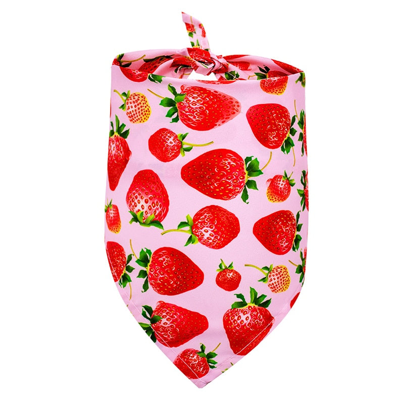 1 Pcs Dog Bandanas Summer Dog Accessories Cotton Pet Dog Bandana Scarf Small Dogs Cats Bibs Pet Accessories Bandanas For Dogs