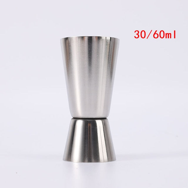 15/30ml or 25/50ml Cocktail Drink Wine Shaker Stainless Bar Accessories Alcoholic alcohol meter kitchen gadget