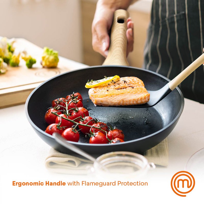 "Premium Non-Stick 3Pc Frying Pan Set - Perfect for any Cooking Task! 8"/10"/12" Fry Skillets"