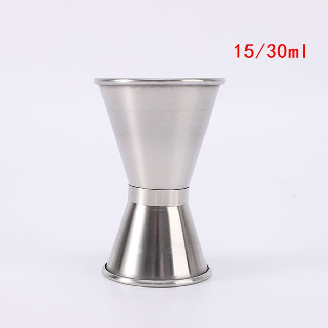 15/30ml or 25/50ml Cocktail Drink Wine Shaker Stainless Bar Accessories Alcoholic alcohol meter kitchen gadget