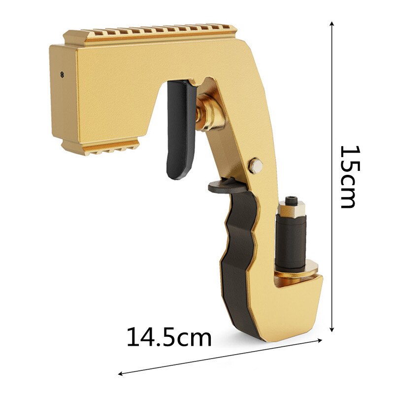 Champagne Gun Beer Gun Wine Dispenser Bottle Beer Ejector Feeding Spray Gun Bottle Cap Wine Stopper Ejector for Bar Home Party