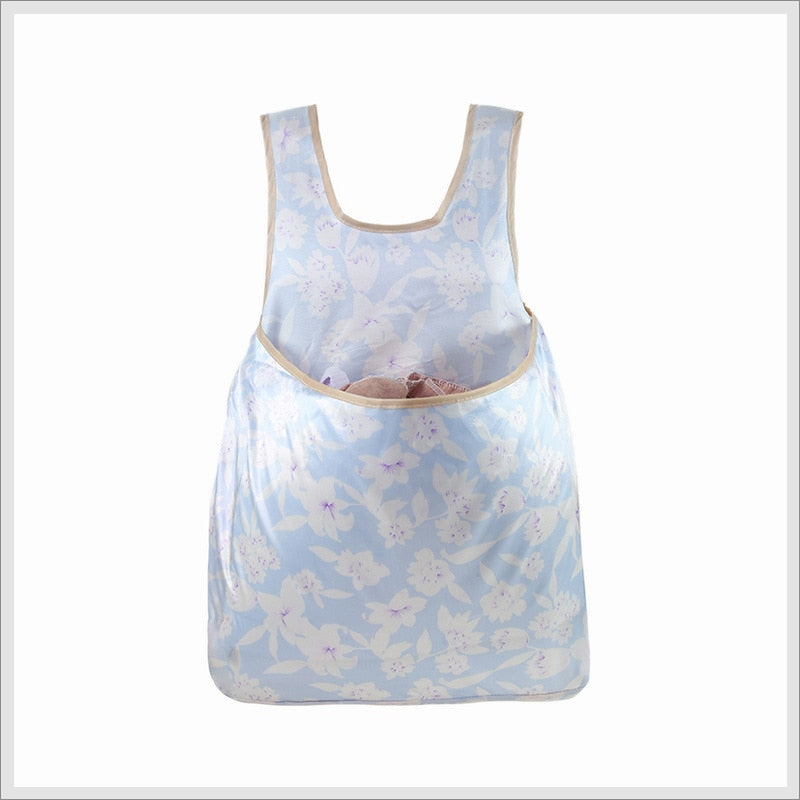 2023 New Home Outdoor Sleeveless Laundry Bib Cold and Waterproof Bib Cloth Japanese Clothes Apron Laundry Artifact Home Supplies