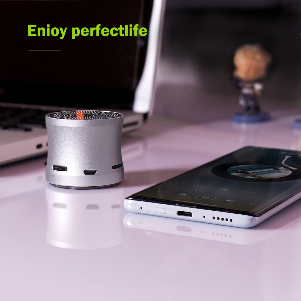 EWA A109Mini Wireless Bluetooth Speaker Big Sound & Bass for Phone/Laptop/Pad Support MicroSD Card Portable Loud Speakers 5.0