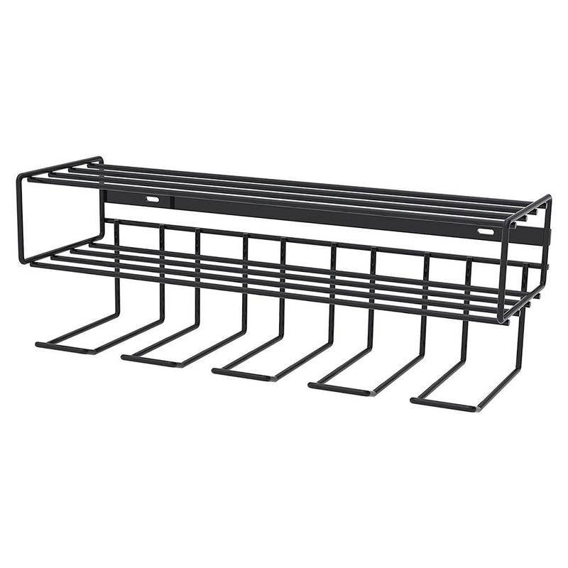 Tool Rack Electric Drill Holder Wall Mount Organizer Wrench Tool Workshop Screwdriver Power Storage Shelf Accessories Hardw W7K7