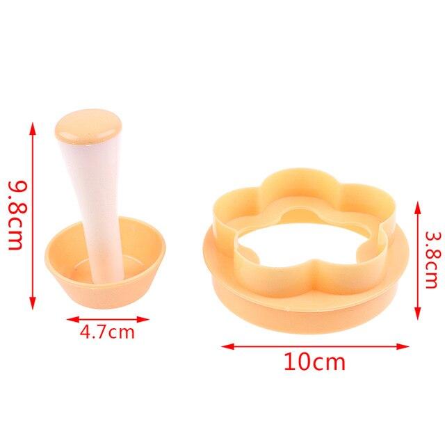 Baking Tool Pastry Dough Tamper Kit Kitchen Flower Round Cookie Cutter Set Cupcake Muffin Tart Shells Mold Baking Accessories