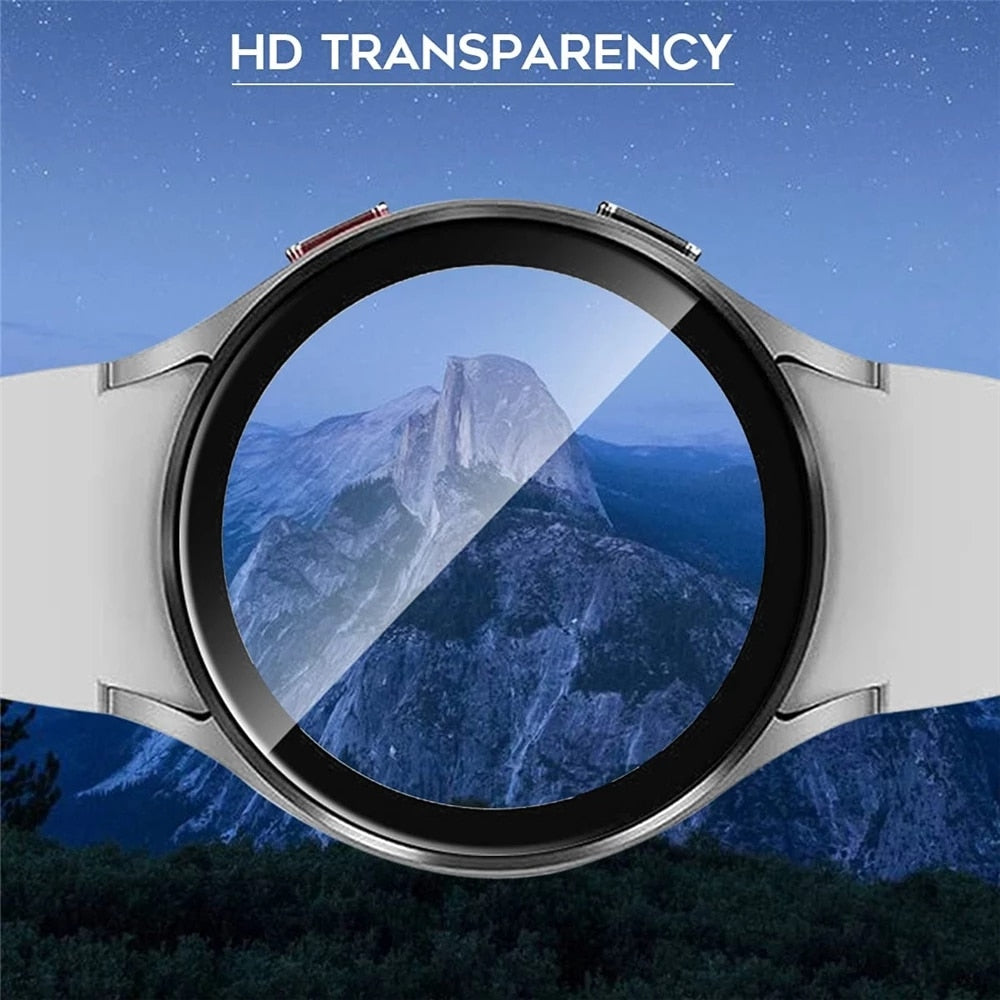 9H Tempered Glass for Samsung Galaxy Watch 4 5 40/44mm Classic 42/46mm Watch 3 41/45mm Anti Scrach Film HD Screen Protectors