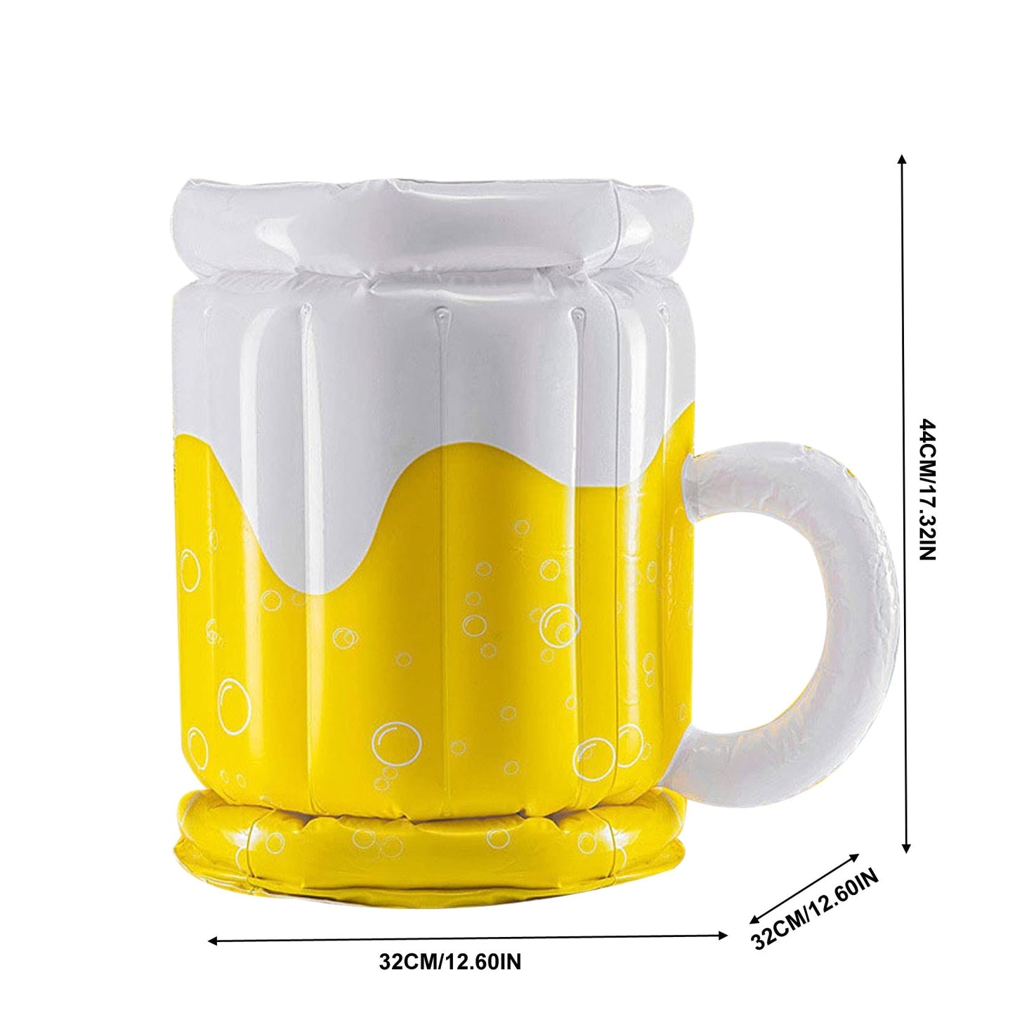 Inflatable Ice Bucket Pvc Beer Drink cold Mugs Coolers Summer Beach Water Waterproof Drinking Cup Home Bar Party Cold Mugs