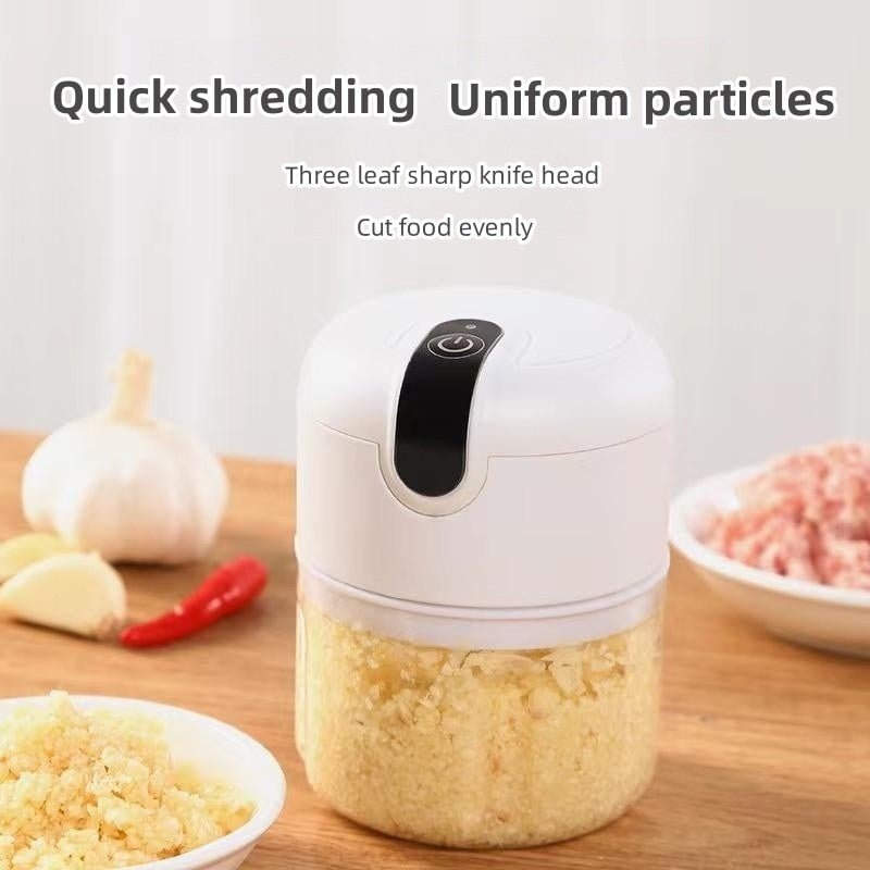 Automatic Food Crusher Mini Chopper Garlic Crusher Meat Grinder Baby Food Supplement Grinder crusher food processor Cooking