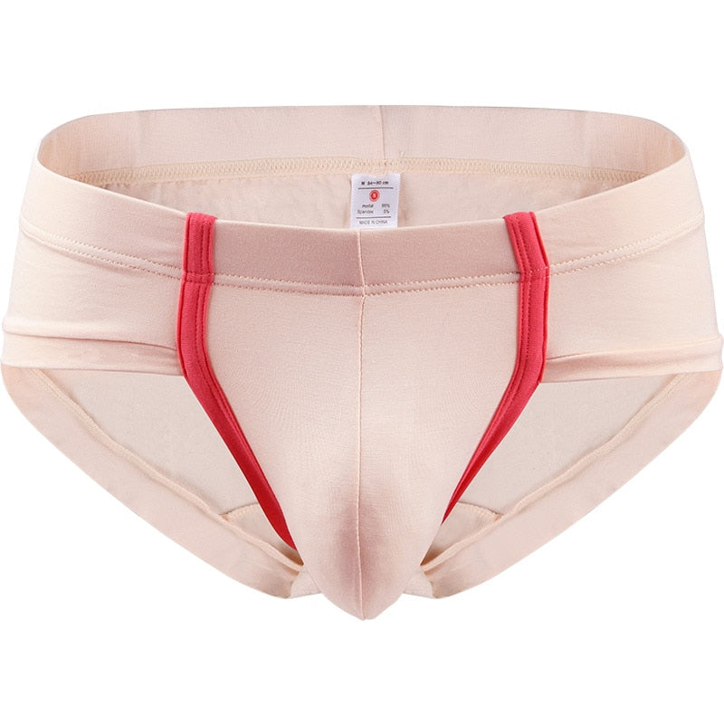 Pinky Senson Mens Underware Briefs Calzoncillos трусы мужские Brave Person Mens DesignerBriefs Gays Clothes