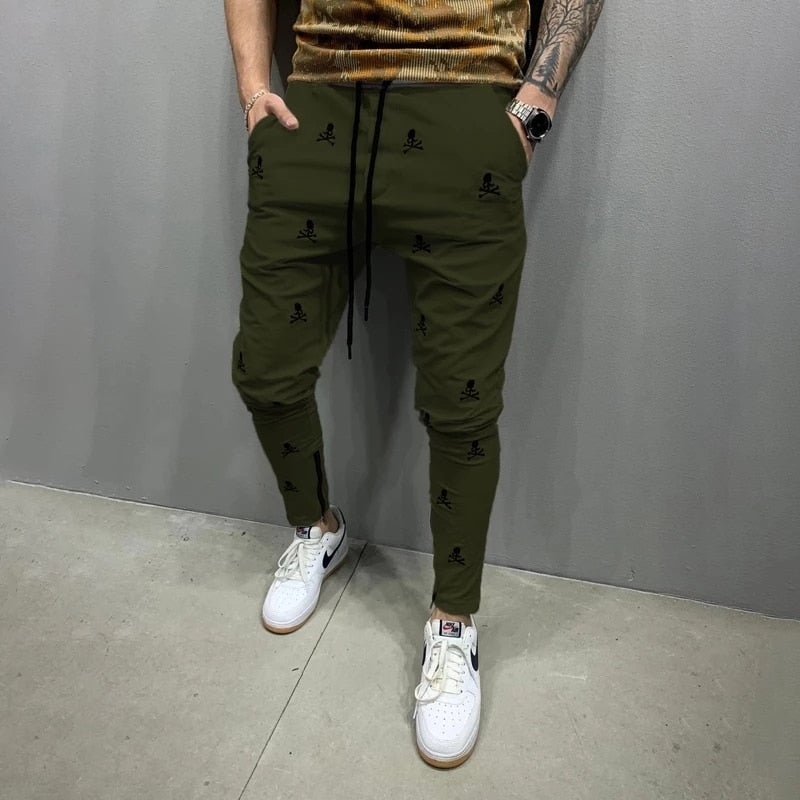 Autumn men's sports fitness pants outdoor running pants jogging pants gym fitness pants street wear fashion casual men's pants