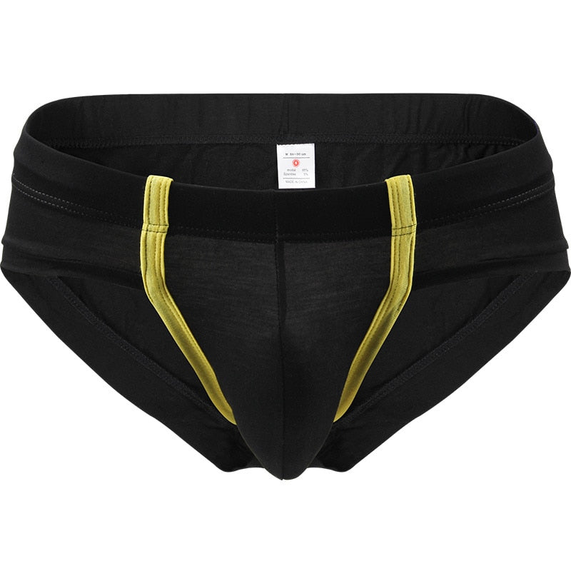 Pinky Senson Mens Underware Briefs Calzoncillos трусы мужские Brave Person Mens DesignerBriefs Gays Clothes