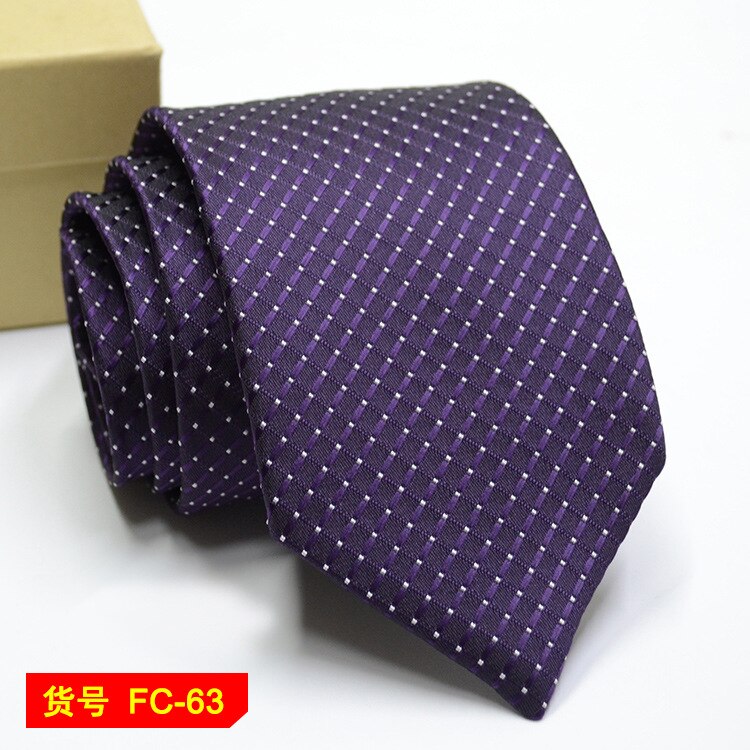 67 Styles Men's Ties Solid Color Stripe Flower Floral 8cm Jacquard Necktie Accessories Daily Wear Cravat Wedding Party Gift