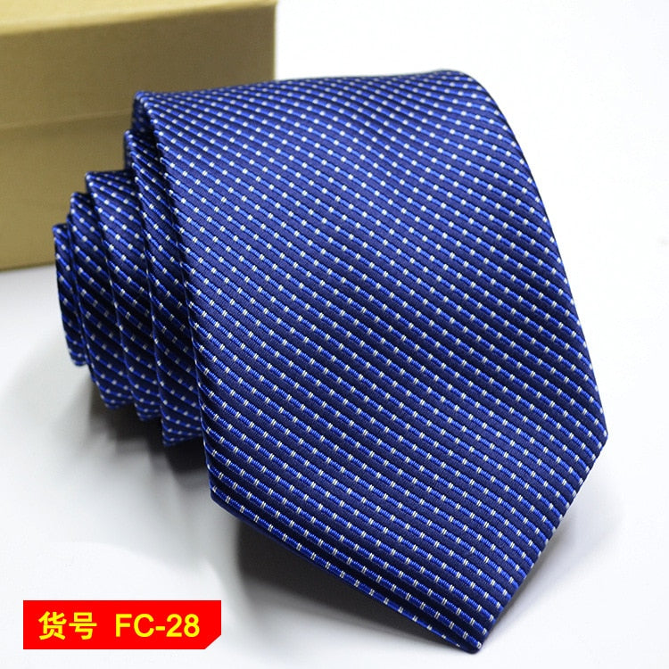67 Styles Men's Ties Solid Color Stripe Flower Floral 8cm Jacquard Necktie Accessories Daily Wear Cravat Wedding Party Gift