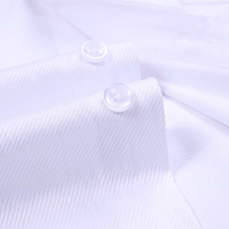 MACROSEA Classic Style Men's Solid Shirts Long Sleeve Men's Casual Shirts Comfortable Breathable Men's Office-wear Clothing
