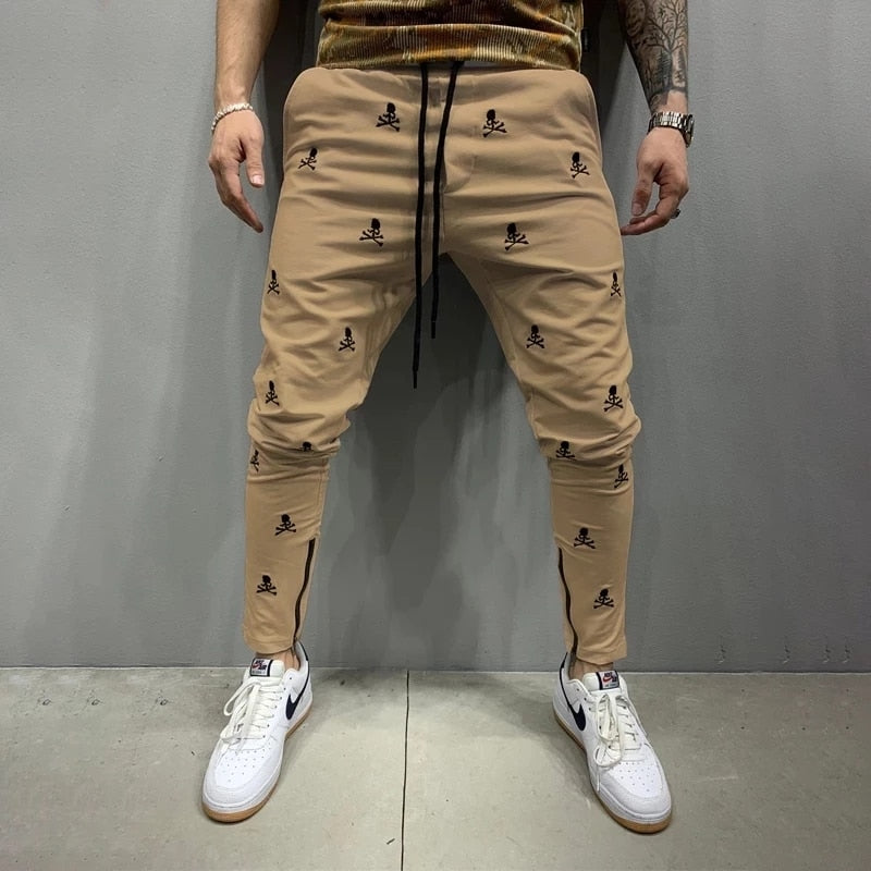 Autumn men's sports fitness pants outdoor running pants jogging pants gym fitness pants street wear fashion casual men's pants