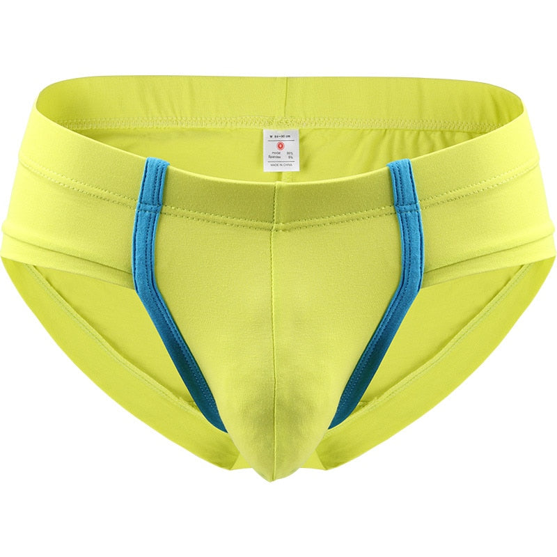 Pinky Senson Mens Underware Briefs Calzoncillos трусы мужские Brave Person Mens DesignerBriefs Gays Clothes