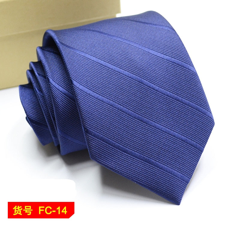 67 Styles Men's Ties Solid Color Stripe Flower Floral 8cm Jacquard Necktie Accessories Daily Wear Cravat Wedding Party Gift