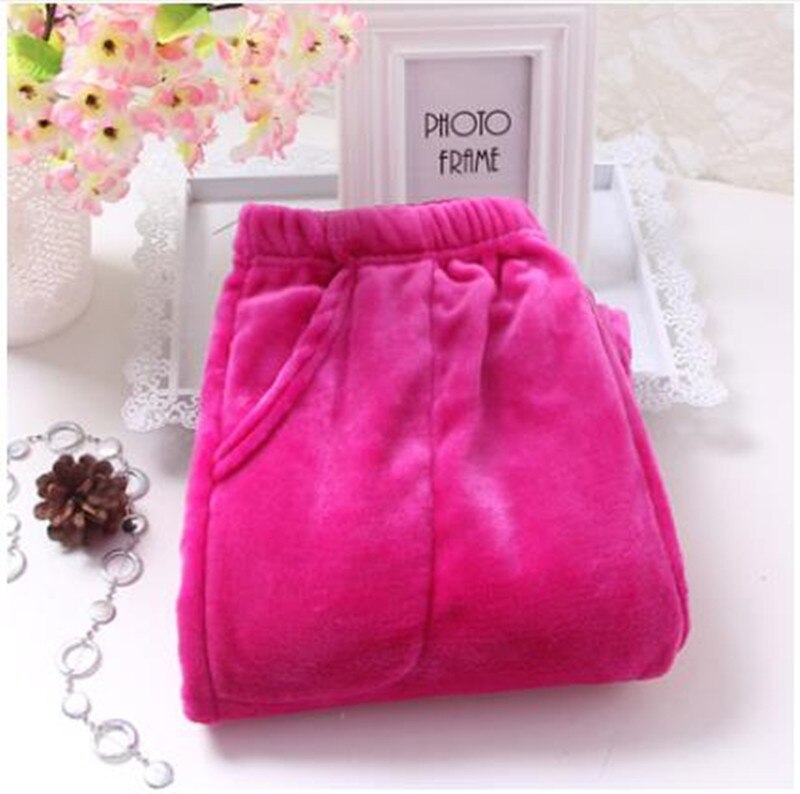 Fdfklak M-XXL Large Thicken Warm Women's Trousers Winter Flannel Pants For Pajama Bottoms Multiple Styles Couple Lounge Wear