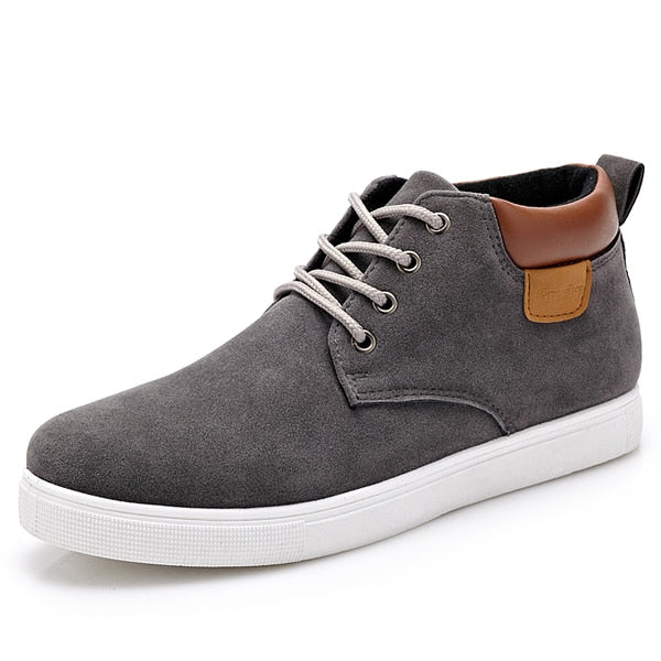 Men's Casual Shoes Spring Autumn Breathable High Style Men Flat Fashion Sneakers Simple Shoes Men Footwear