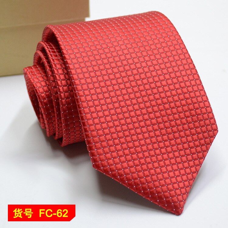 67 Styles Men's Ties Solid Color Stripe Flower Floral 8cm Jacquard Necktie Accessories Daily Wear Cravat Wedding Party Gift