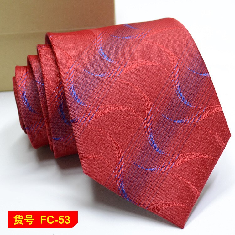 67 Styles Men's Ties Solid Color Stripe Flower Floral 8cm Jacquard Necktie Accessories Daily Wear Cravat Wedding Party Gift
