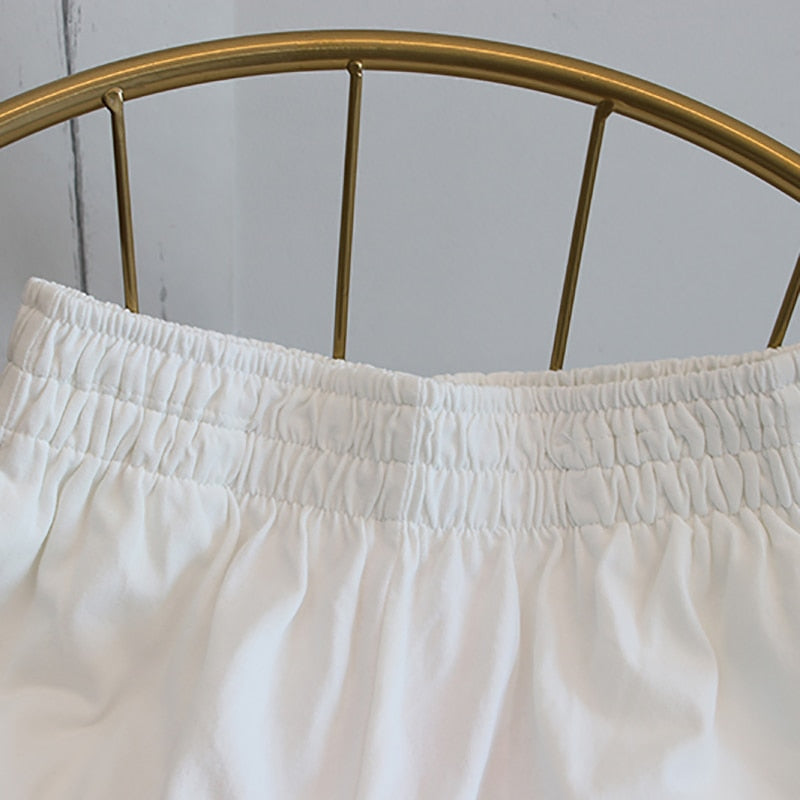 Women's Shorts High Waist Casual Cycling Letter Summer Harajuku Fashion Sports Sweatpants Beach Y2k Loose Oversize Clothing