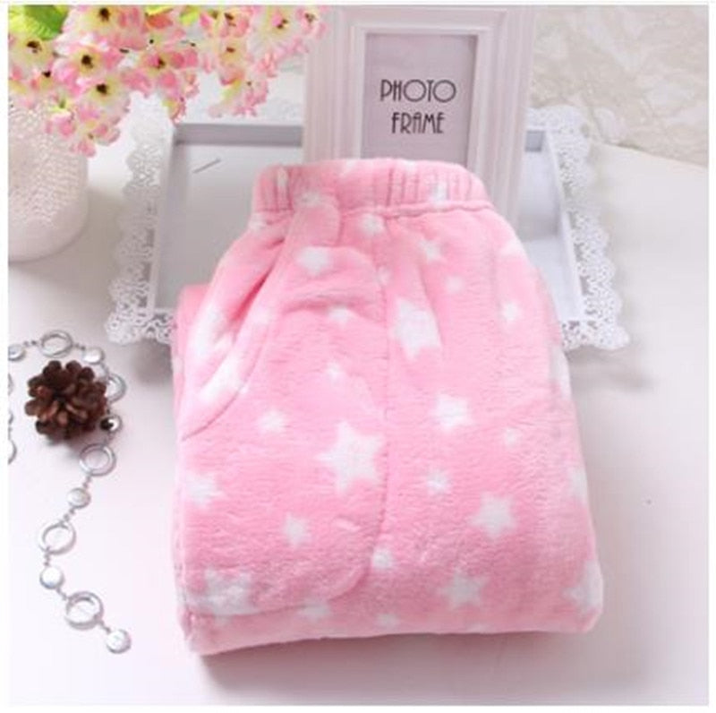 Fdfklak M-XXL Large Thicken Warm Women's Trousers Winter Flannel Pants For Pajama Bottoms Multiple Styles Couple Lounge Wear