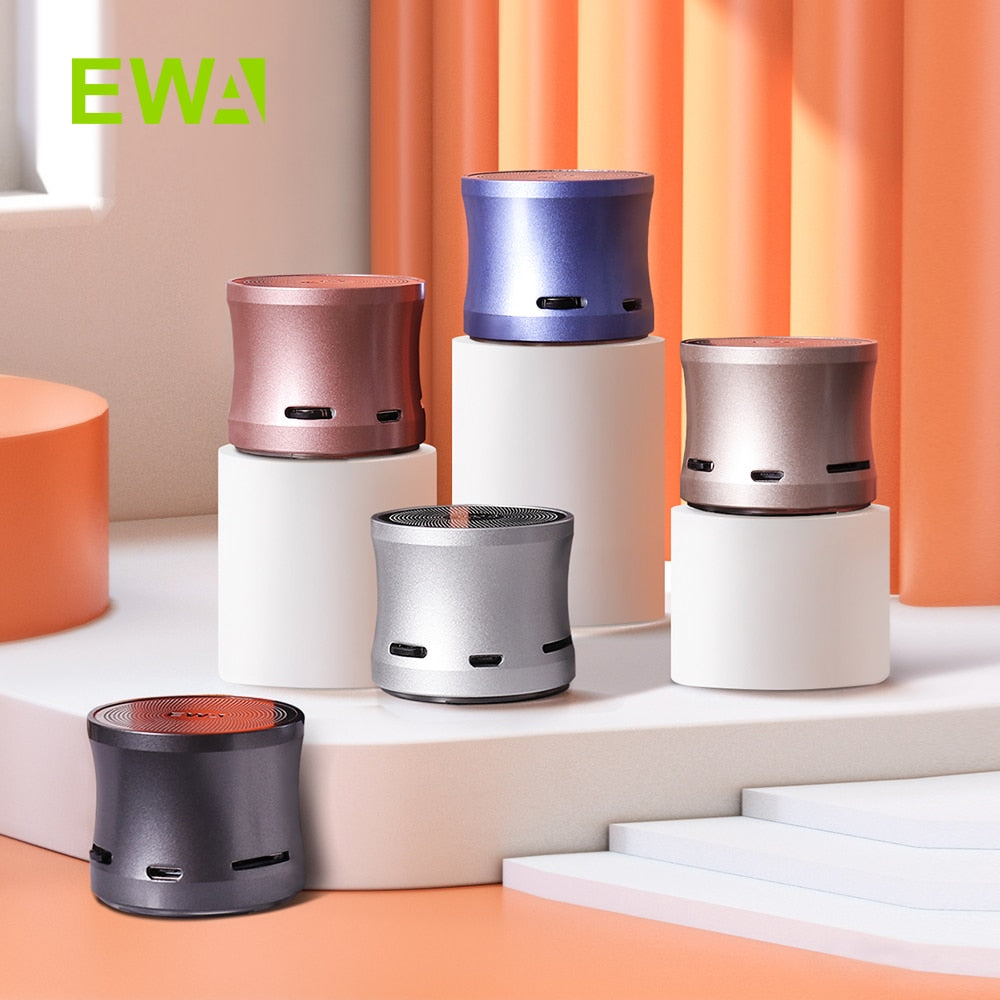 EWA A109Mini Wireless Bluetooth Speaker Big Sound & Bass for Phone/Laptop/Pad Support MicroSD Card Portable Loud Speakers 5.0