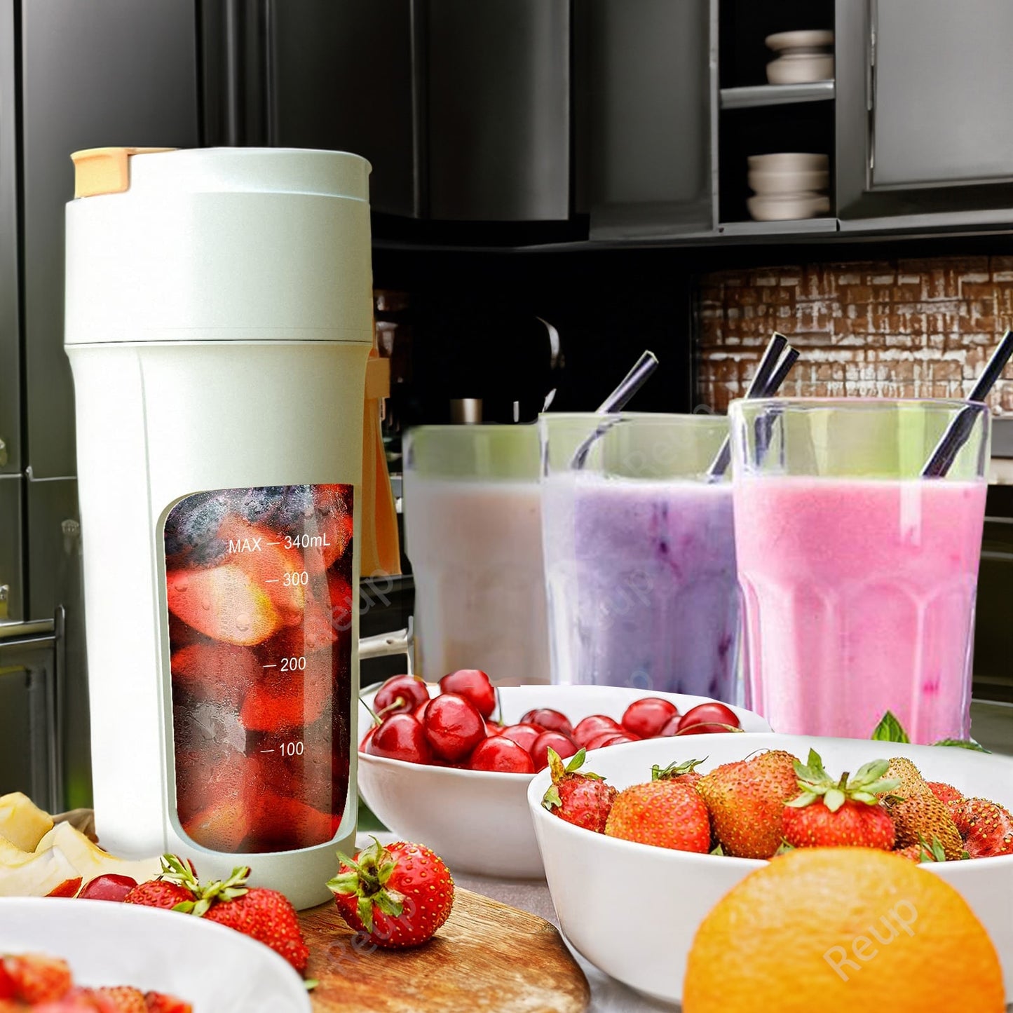 Juicer Machine Portable Blenders Home Appliance Wireless Blender Bottle Kitchen Chopper Smoothie Electric Orange Mini Appliances