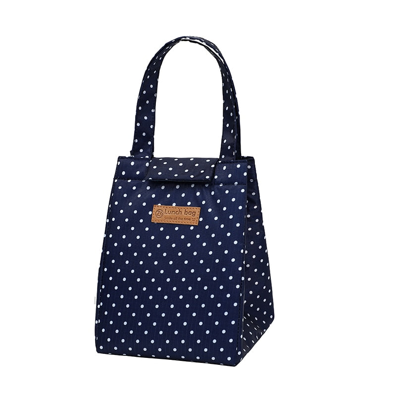 Fashion Lunch Bag Insulated Thermal Lovely Cat Multicolor Breakfast Box Bags Women Portable Hand Pack Picnic Travel Products
