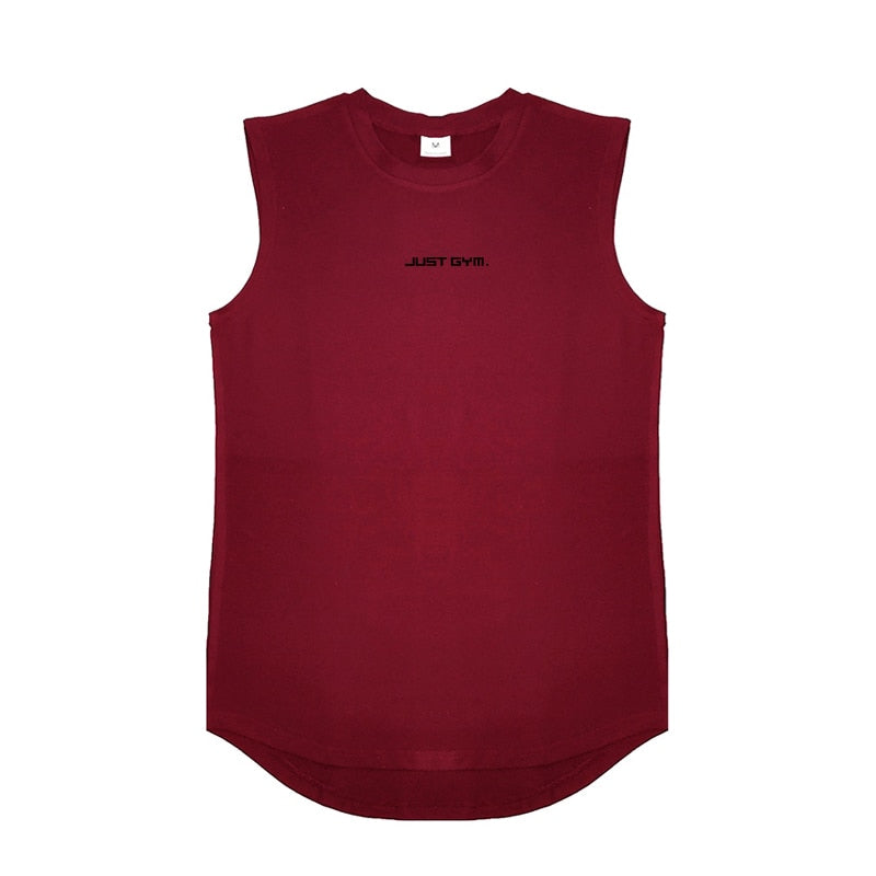 Summer Gym Tank Top Men Cotton Bodybuilding Fitness Sleeveless T Shirt Workout Clothing Mens Compression Sportswear Muscle Vests