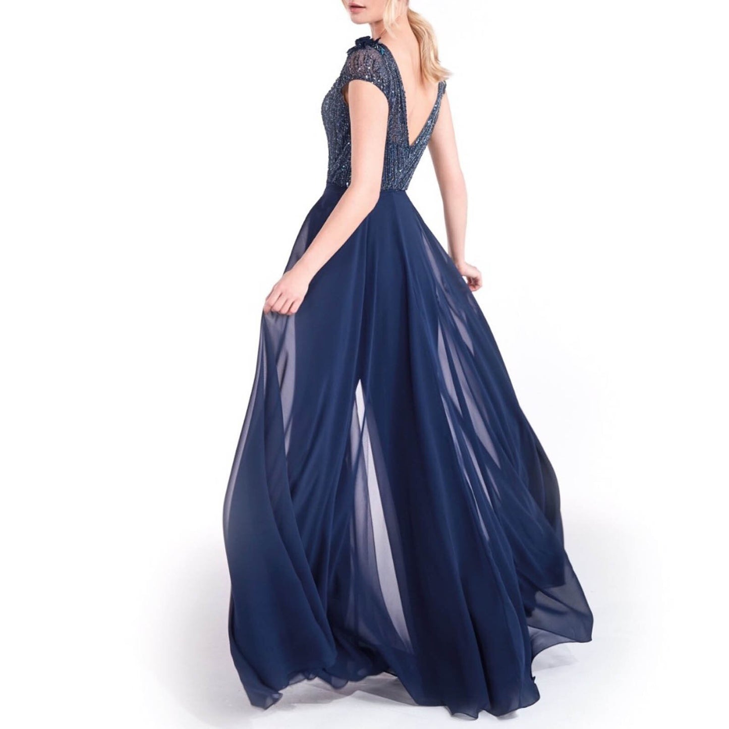 Jumsuits for Women Elegant V-Neck Jumpsuit Women Elegance Slim Sequins Drawstring Waist Rompers Navy Bodysuit Woman's Playsuit